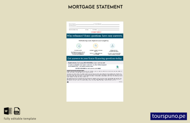 listo para imprimir extracto de hipoteca de Zimbabwean Standard Chartered Bank 1